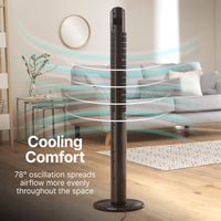 Dimplex Mont Blanc Fan Tower Black product image