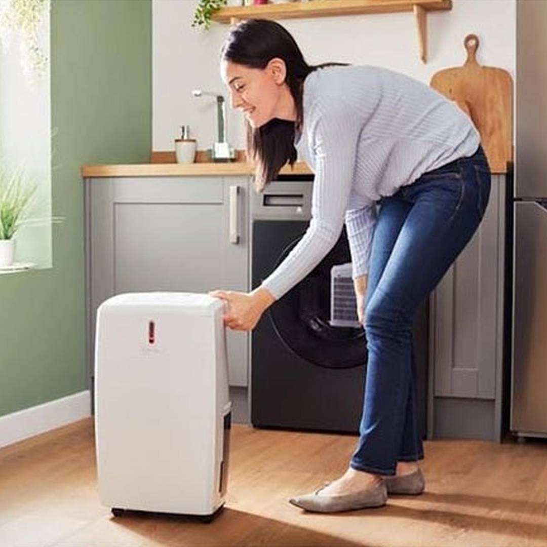 Dimplex 20L Dehumidifier White | EVERDRI20EL Dimplex Dehumidifiers Euronics Ireland