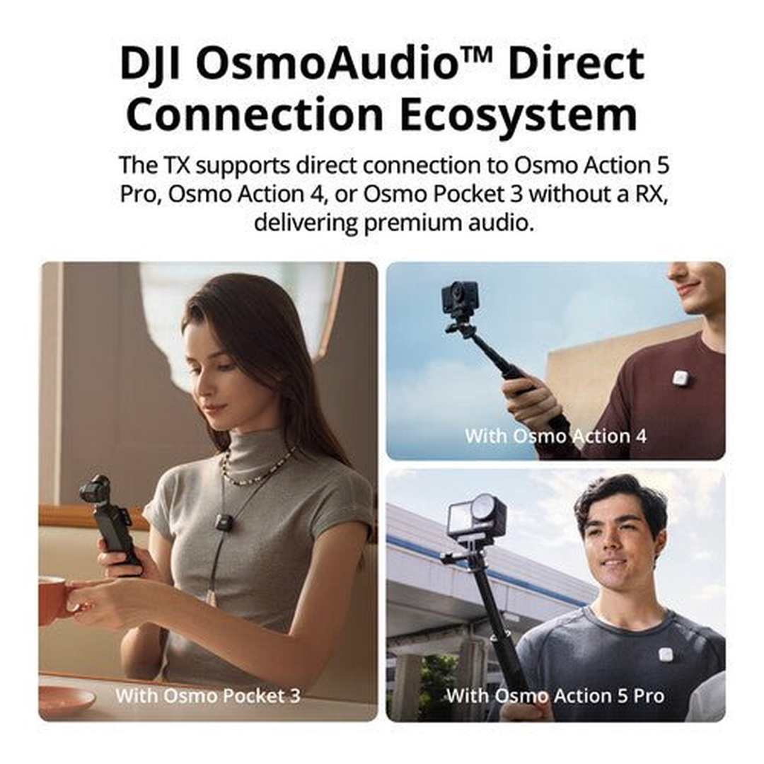 DJI Mic Mini Compact Wireless Microphone System | CP.RN.00000432.01 DJI Camera Euronics Ireland