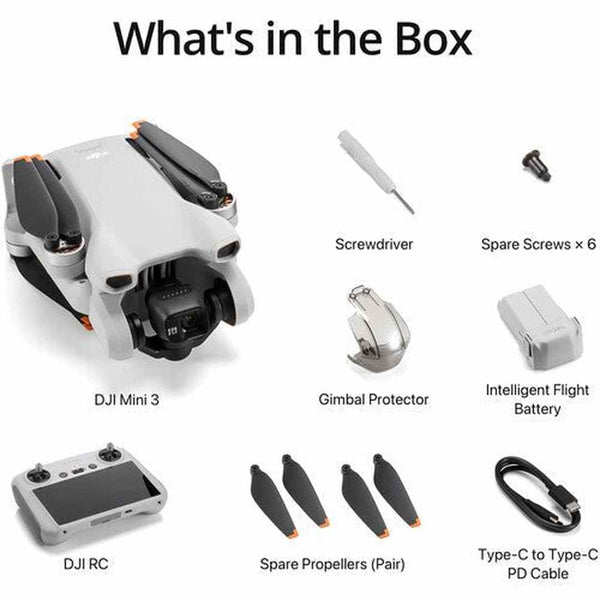 DJI Mini 3 Drone with DJI RC Remote | CP.MA.00000587.01 DJI Drone Euronics Ireland