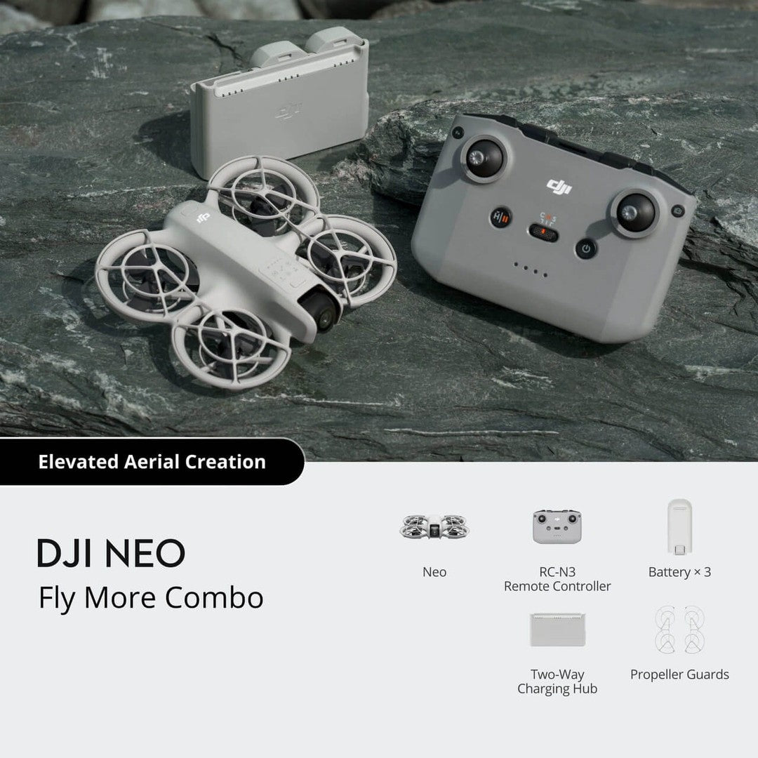 DJI Neo Fly More Combo, Mini Drone with 4K UHD Camera | CP.FP.00000185.01 DJI Drone Euronics Ireland