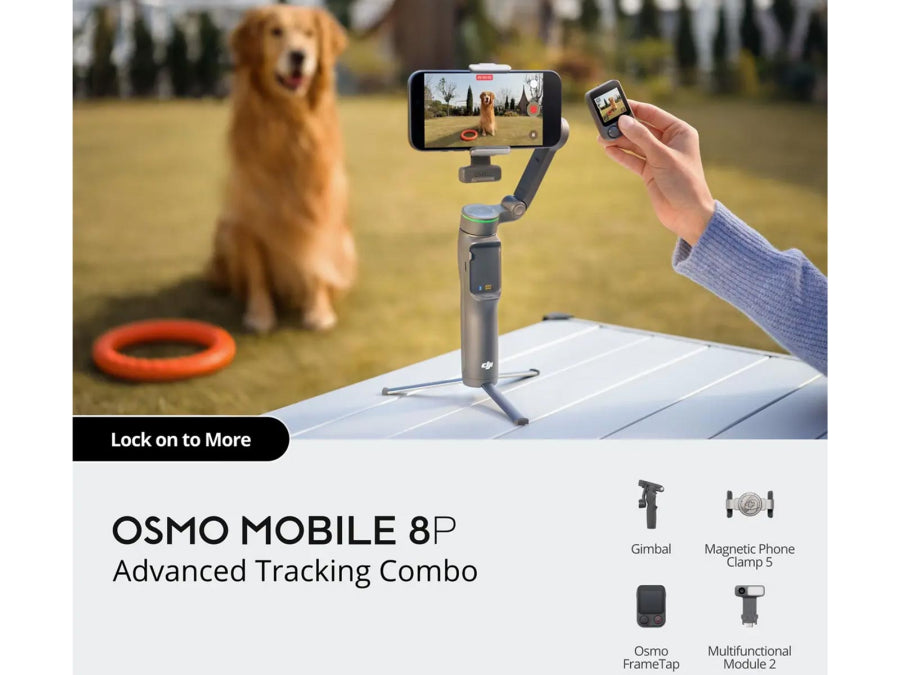 DJI Osmo Mobile 8P Advanced Tracking Combo | CP.OS.00000564.01