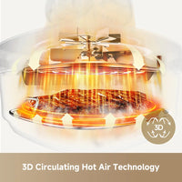 Dreame Tasti 5-in-1 Glass Air Fryer Grey product image