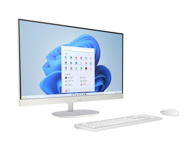 HP All-in-One 27-cr0000na 27-inch desktop PC in Shell White