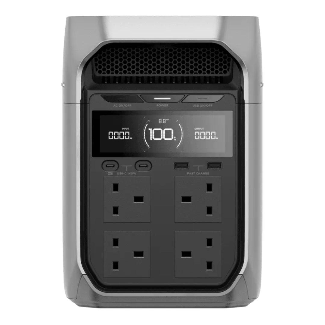 Ecoflow Delta 3 Plus Power Station 1024Wh Portable Power Station | EFDELTA3P-UK EcoFlow Powerbank Euronics Ireland