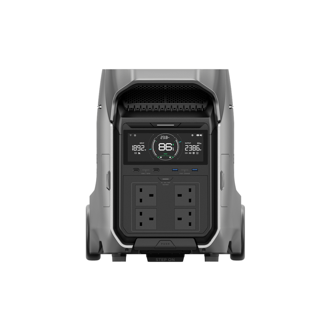 EcoFlow DELTA Pro 3 Portable Power Station | EFDELTAPRO3-UK-CBox EcoFlow Powerbank Euronics Ireland