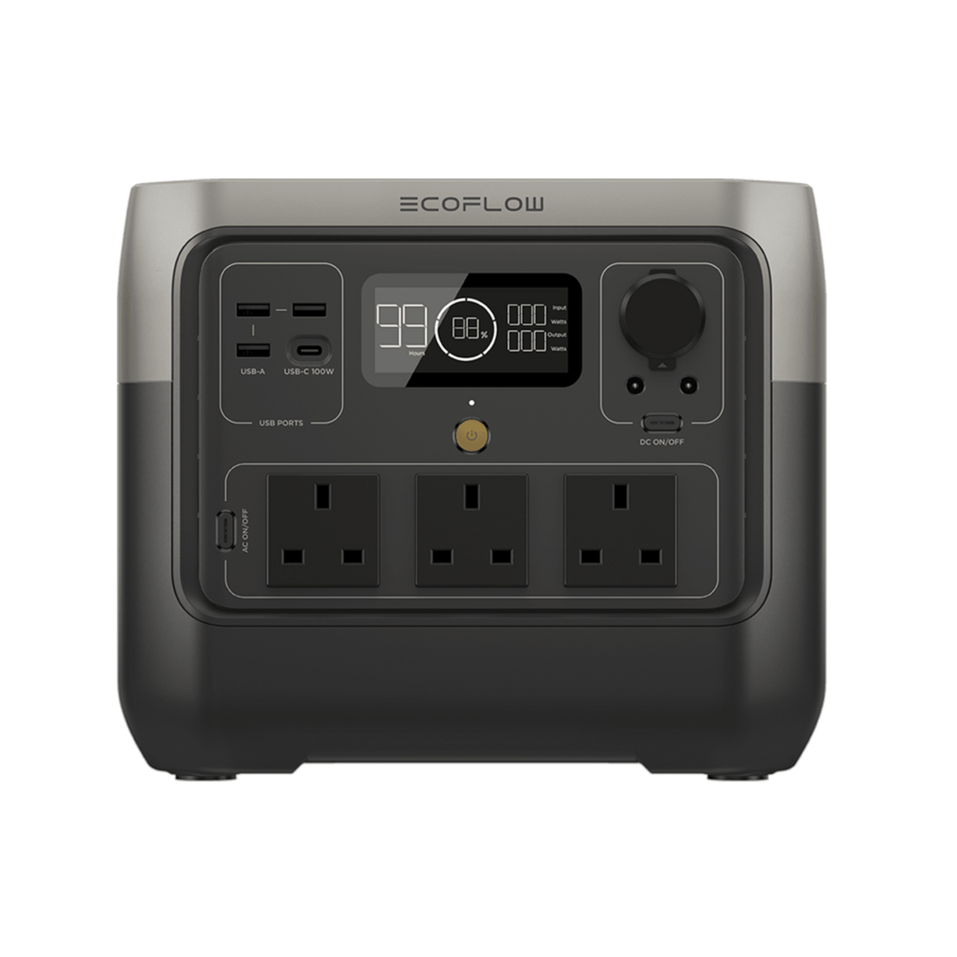 EcoFlow RIVER 2 Pro Portable Power Station | ZMR620-B-UK EcoFlow Powerbank Euronics Ireland