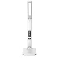 Groov-e Ares LED Desk Lamp with Wireless Charging and Clock White - official product image