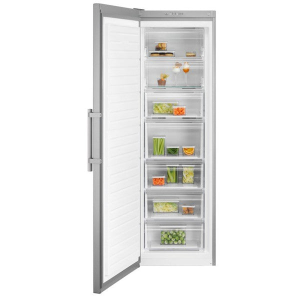 Electrolux 60 cm No‑Frost Upright Freezer Stainless Steel