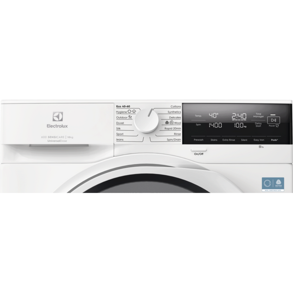 Electrolux sensiCare 600 10 kg 1400 RPM Washing Machine – view 2