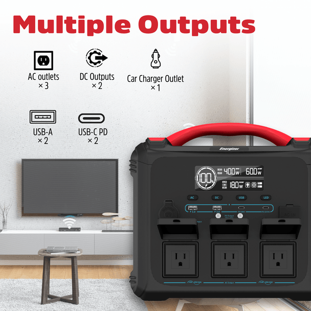 Energizer 1102.5Wh Power Station | PPS1100W2F-UK Energizer Powerbank Euronics Ireland