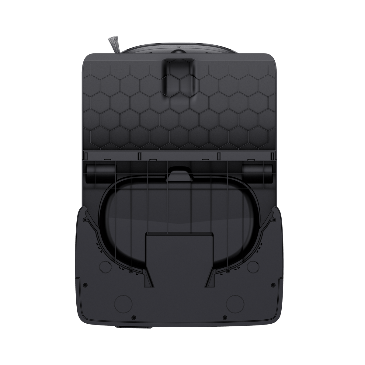 eufy Clean X10 Pro Robot Vacuum and Mop - station base with the robot removed