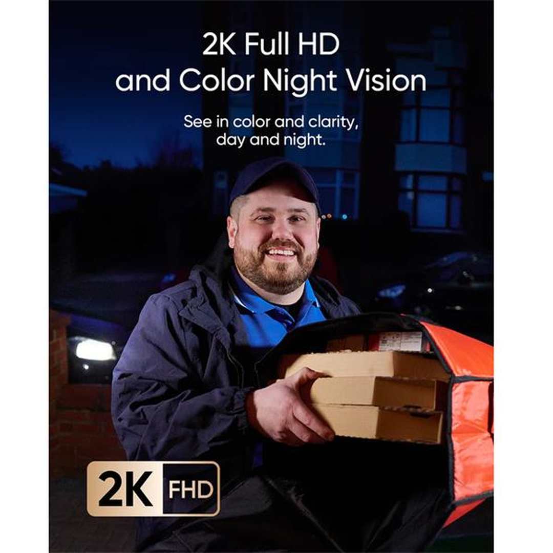 Eufy E340 Video Doorbell 2K Dual Camera with Night Vision | E8214311 Eufy Smart Camera Euronics Ireland