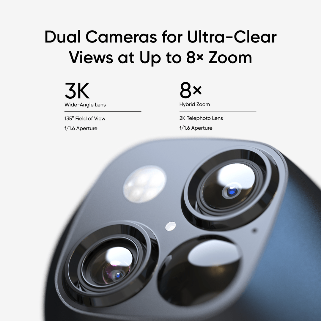Eufy Solocam S340 2K Pan, Tilt & Zoom with Solar Panel | T81703W1 Eufy Smart Camera Euronics Ireland