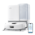 eufy Omni E25 Robot Vacuum & Mop, White - official product image