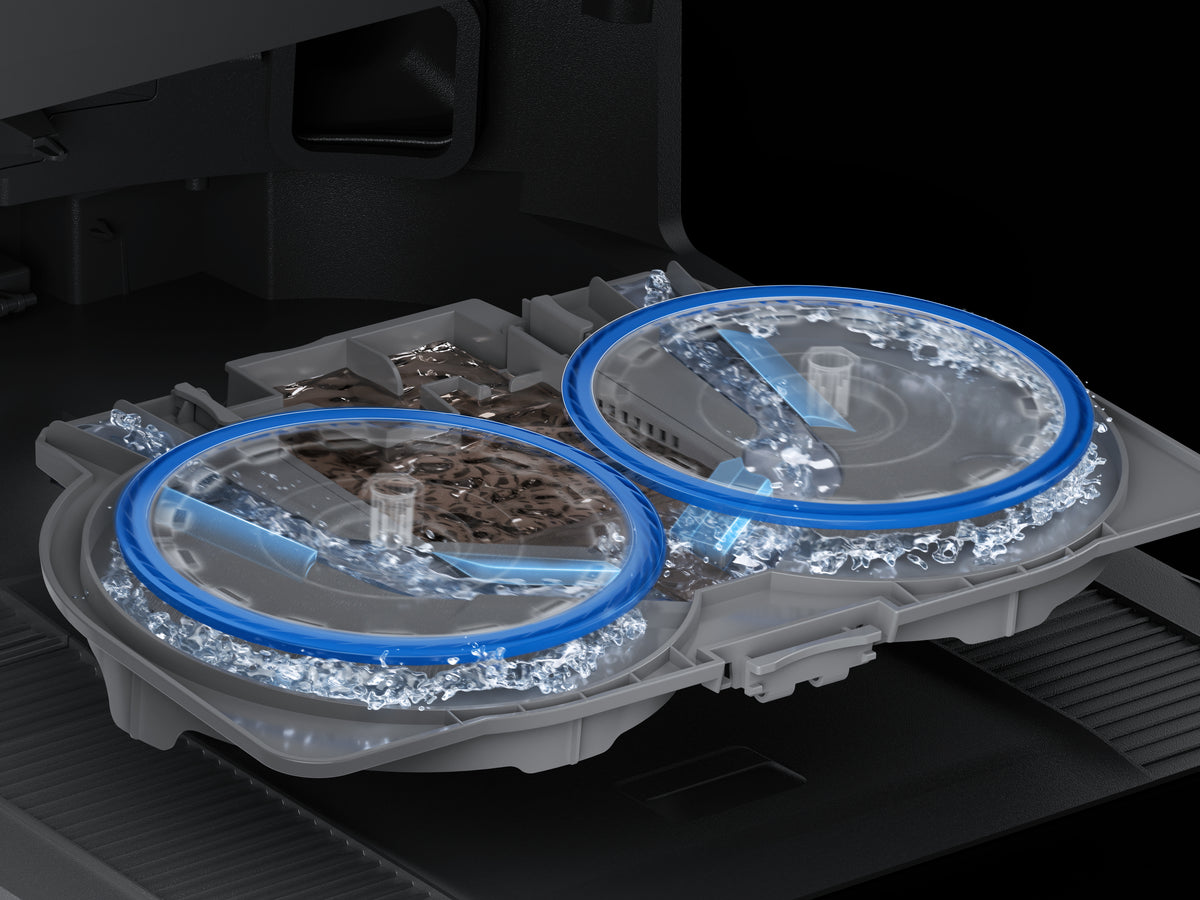 Ecovacs DEEBOT T30e OMNI Robot Vacuum and Mop - Black - mop washing tray