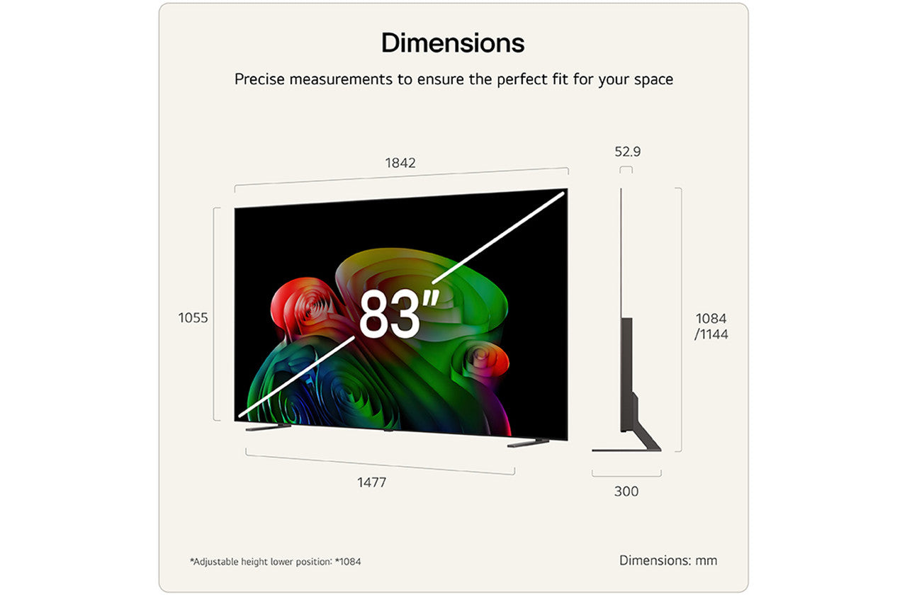 LG 83-inch B6 Series 4K Ultra HD Smart OLED TV | OLED83B65LA.AEI