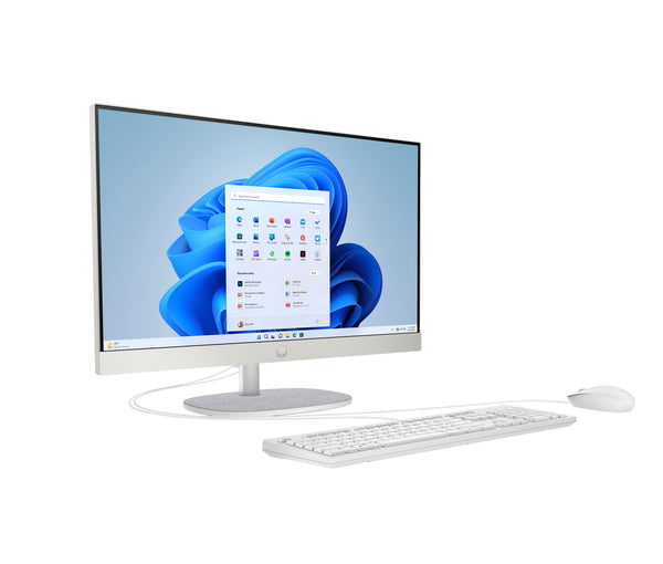 HP All-in-One 24-cr0047na 23.8-inch desktop PC in Shell White