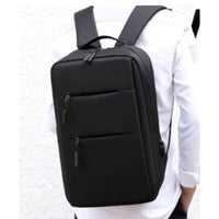 Groov-e Laptop Backpack with USB Charging Access Black - official product image
