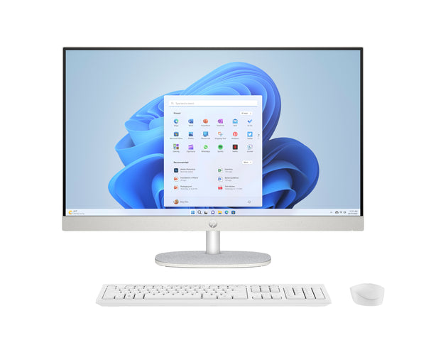 HP All-in-One 27-cr0000na 27-inch desktop PC in Shell White