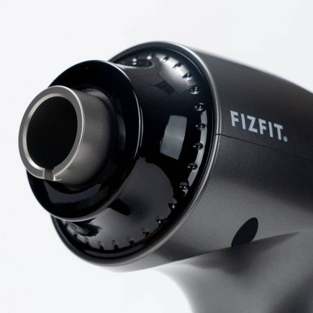 FIZFIT Massage Gun Elite 2 490278, close-up of the head attachment socket