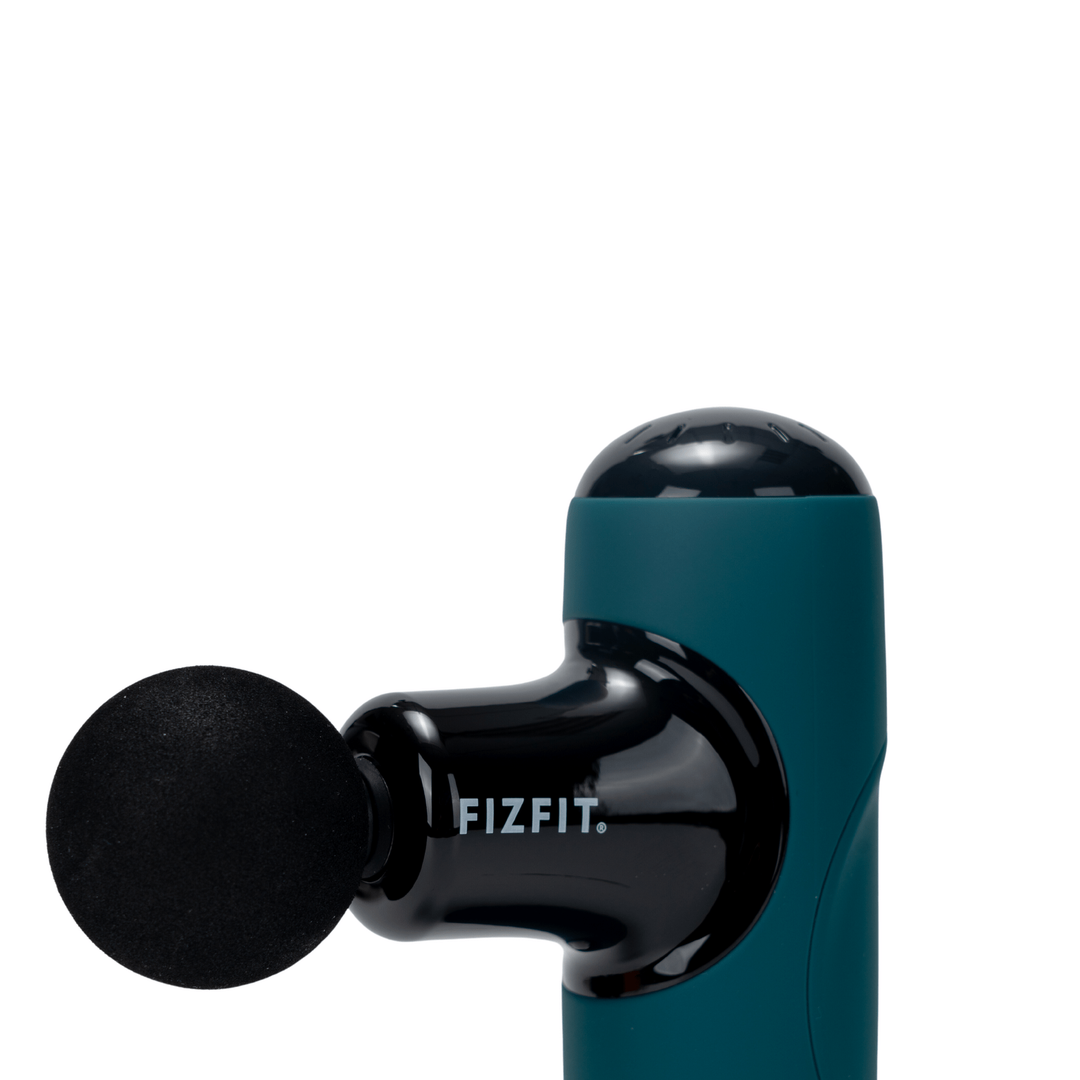 FIZFIT Massage Gun Mini in Turquoise & Black | 490254 FIZFIT Massage Gun Euronics Ireland