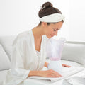 Beurer 3-in-1 Facial Sauna Purple & White, alternate exact-product view