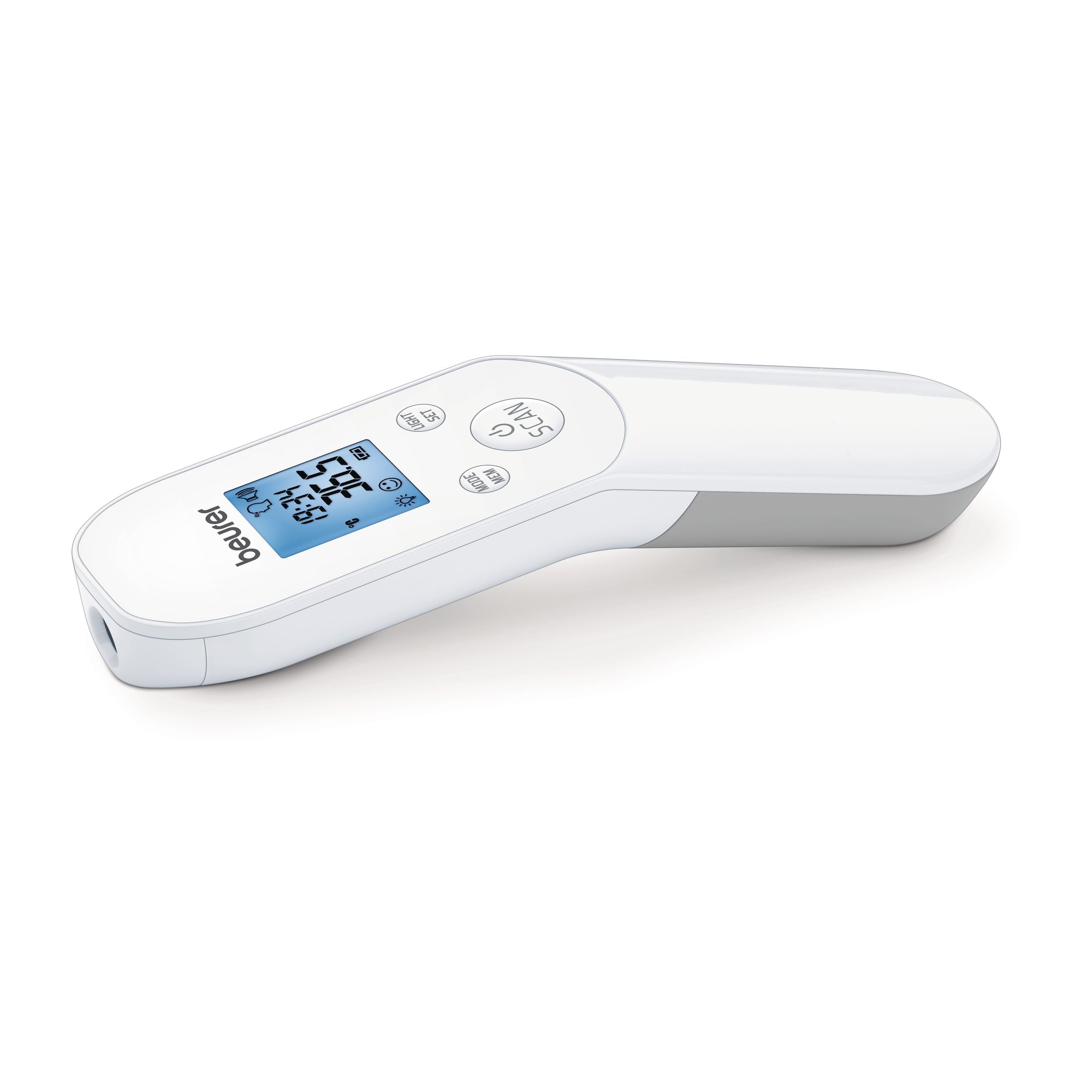 Beurer Non-Contact Thermometer White, clear product view