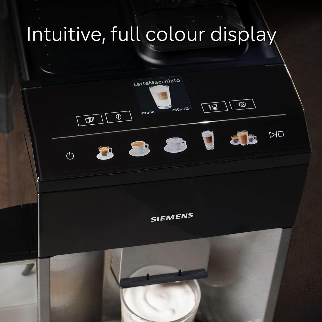Fully automatic coffee machine EQ500 | TQ518GB3 Siemens Coffee Machine Euronics Ireland