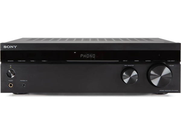 Sony STR-DH190 Bluetooth Stereo Receiver - Black - rear connections view