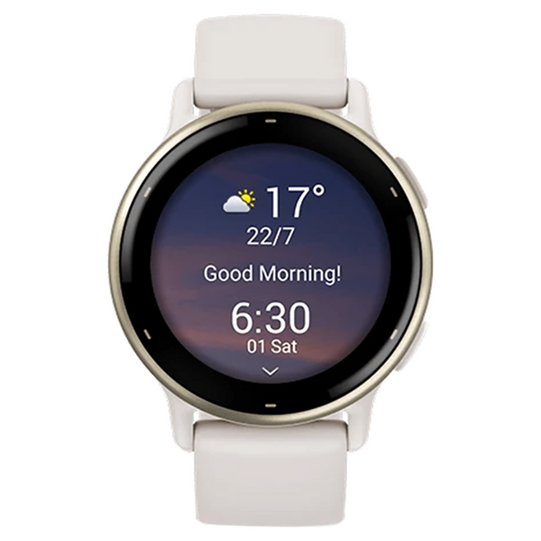 Garmin vivoactive 5 Smartwatch - Cream Gold | 49-GAR-010-02862-11 Garmin Activity Tracker Euronics Ireland