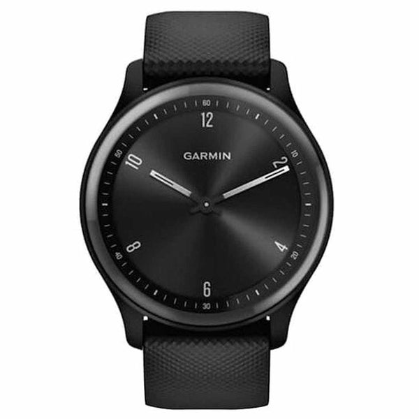 Garmin vívomove Sport Smart Watch With Silicone Band in Black