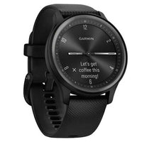 Garmin vívomove Sport Smart Watch With Silicone Band in Black | 010-02566-00 Garmin Smart Watch Euronics Ireland
