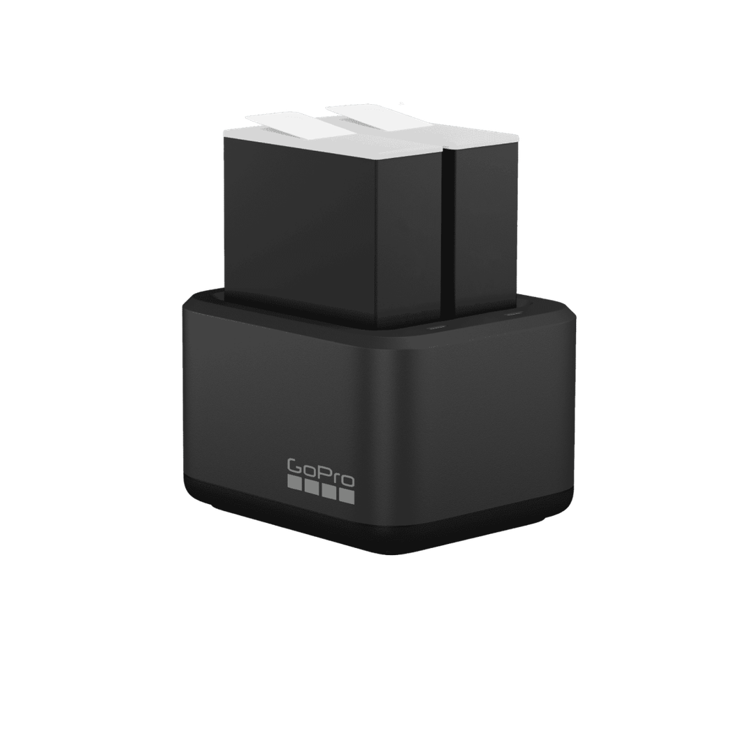 GoPro Dual Battery Charger w/ Two Batteries Included | ADDBD-211-EU GoPro Camera Euronics Ireland