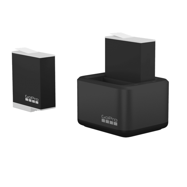 GoPro Dual Battery Charger w/ Two Batteries Included | ADDBD-211-EU GoPro Camera Euronics Ireland