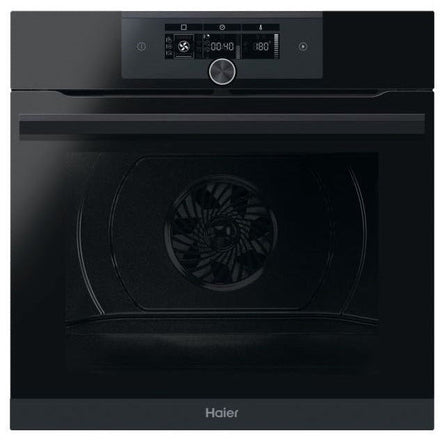 I-Turn Series 6 70L Built-In Electric Single Oven - Black