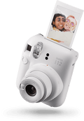 FUJIFILM instax mini 12 Instant Camera Clay White - official product image