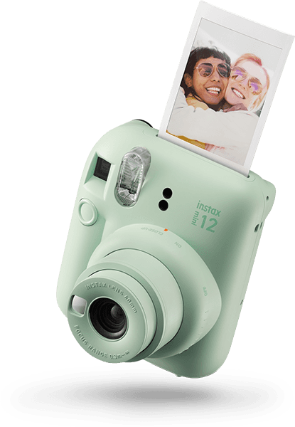 FUJIFILM instax mini 12 Instant Camera Mint Green - official product image