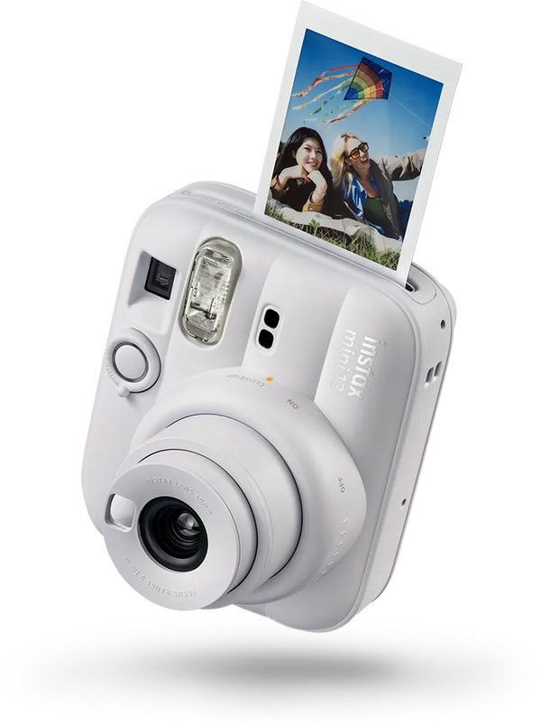 FUJIFILM instax mini 13 Instant Camera Clay White - official product image