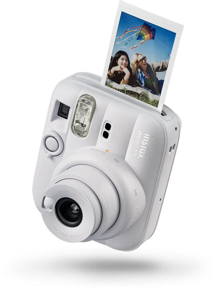 FUJIFILM instax mini 13 Instant Camera Clay White - official product image