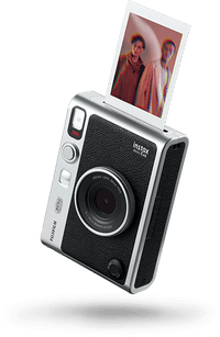 FUJIFILM instax mini Evo Hybrid Instant Camera Black - official product image
