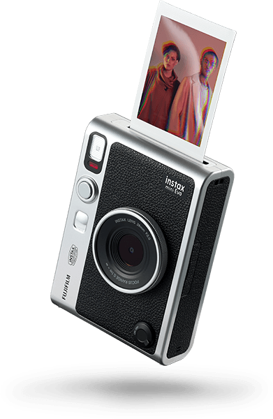 FUJIFILM instax mini Evo Hybrid Instant Camera Black - official product image