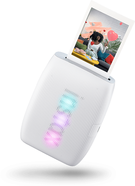 FUJIFILM instax mini Link 3 Smartphone Printer Clay White - official product image