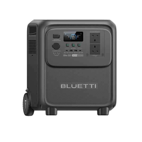 BLUETTI Elite 320 3,200Wh 1,800W Portable Power Station - angled view