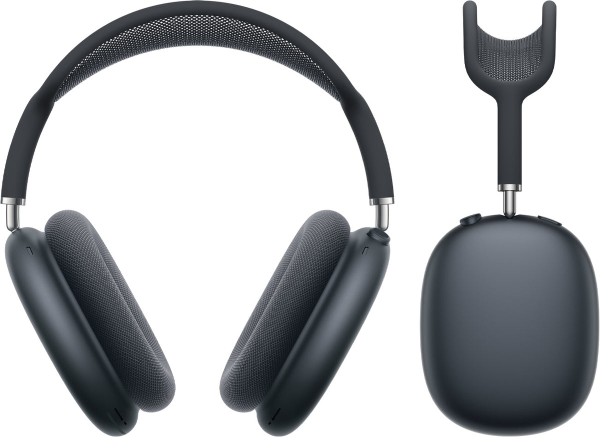 Apple AirPods Max 2 Wireless Over-Ear Headphones - Midnight - front and side