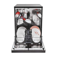 Hoover Black 13 Place Free Standing Dishwasher | HF3C7L0B-80 Hoover Dishwasher Euronics Ireland