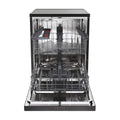 Hoover Black 13 Place Free Standing Dishwasher | HF3C7L0B-80 Hoover Dishwasher Euronics Ireland