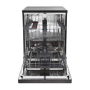 Hoover Black 13 Place Free Standing Dishwasher | HF3C7L0B-80 Hoover Dishwasher Euronics Ireland