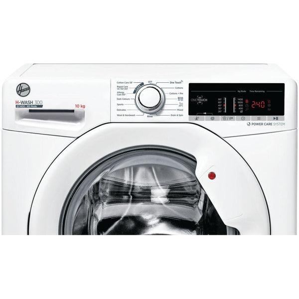 Hoover H-Wash 300 Lite Freestanding 10kg Washing Machine | H3W410TAE/1-80