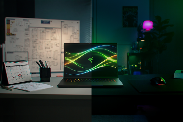 Razer Blade 18 gaming laptop in Black